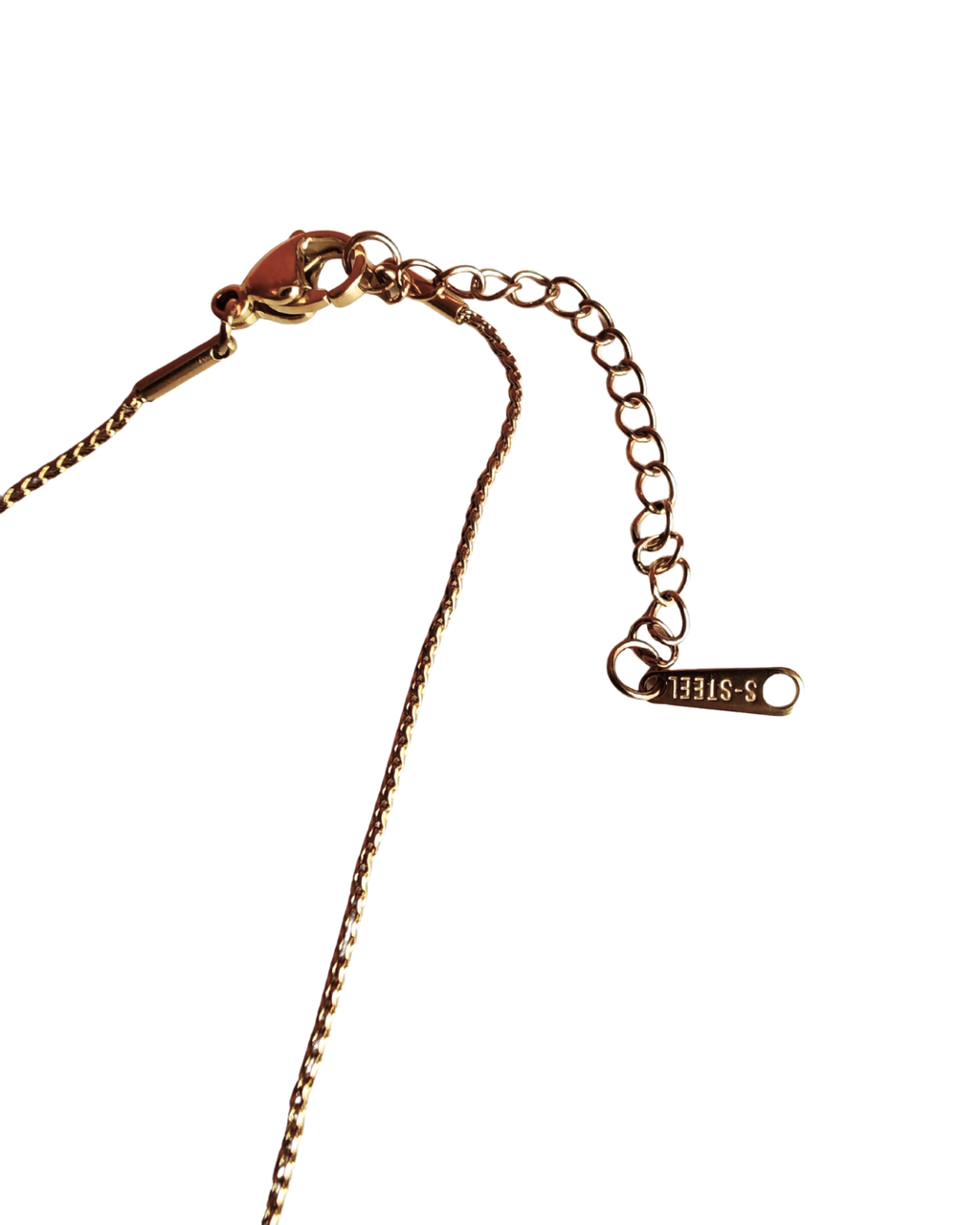Collier "Amour infini" en acier inoxydable