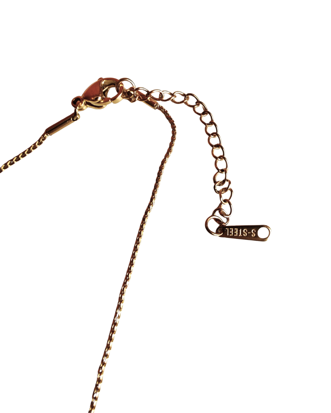Collier "Amour infini" en acier inoxydable