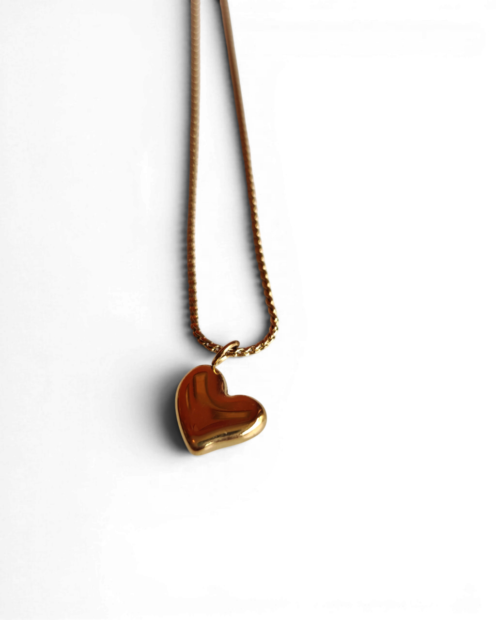 Collier "Amour infini" en acier inoxydable