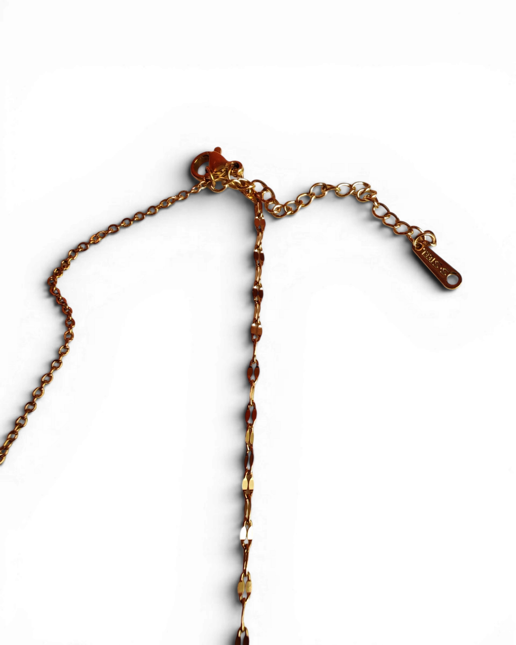 Collier "Alliance éternelle" en acier inoxydable