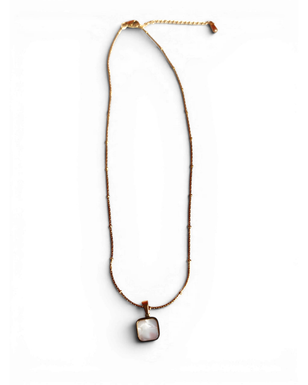 Collier "Pureté" en acier inoxydable