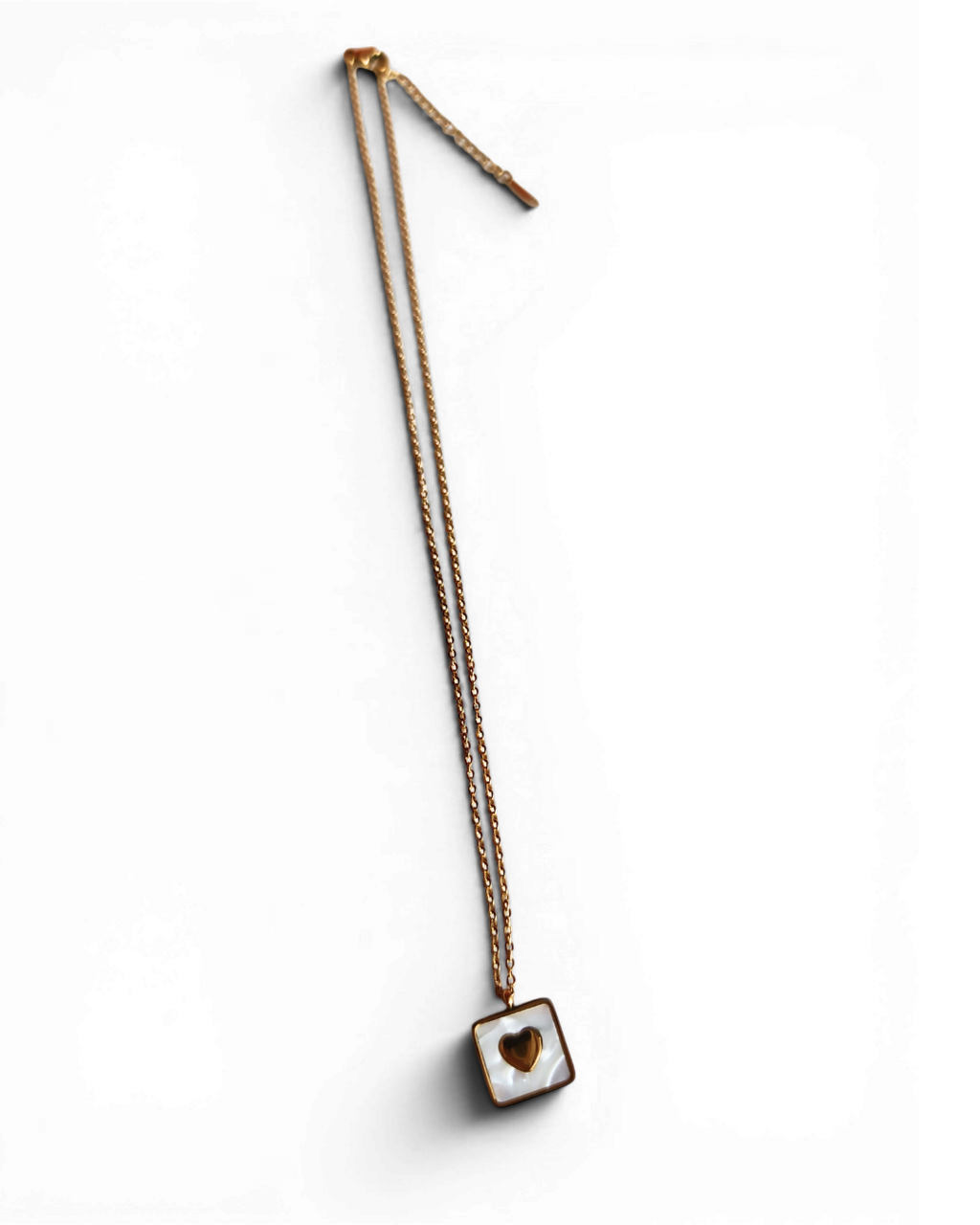 Collier "Amour vrai" en acier inoxydable
