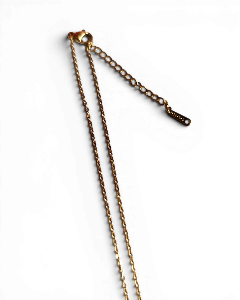Collier "Amour vrai" en acier inoxydable