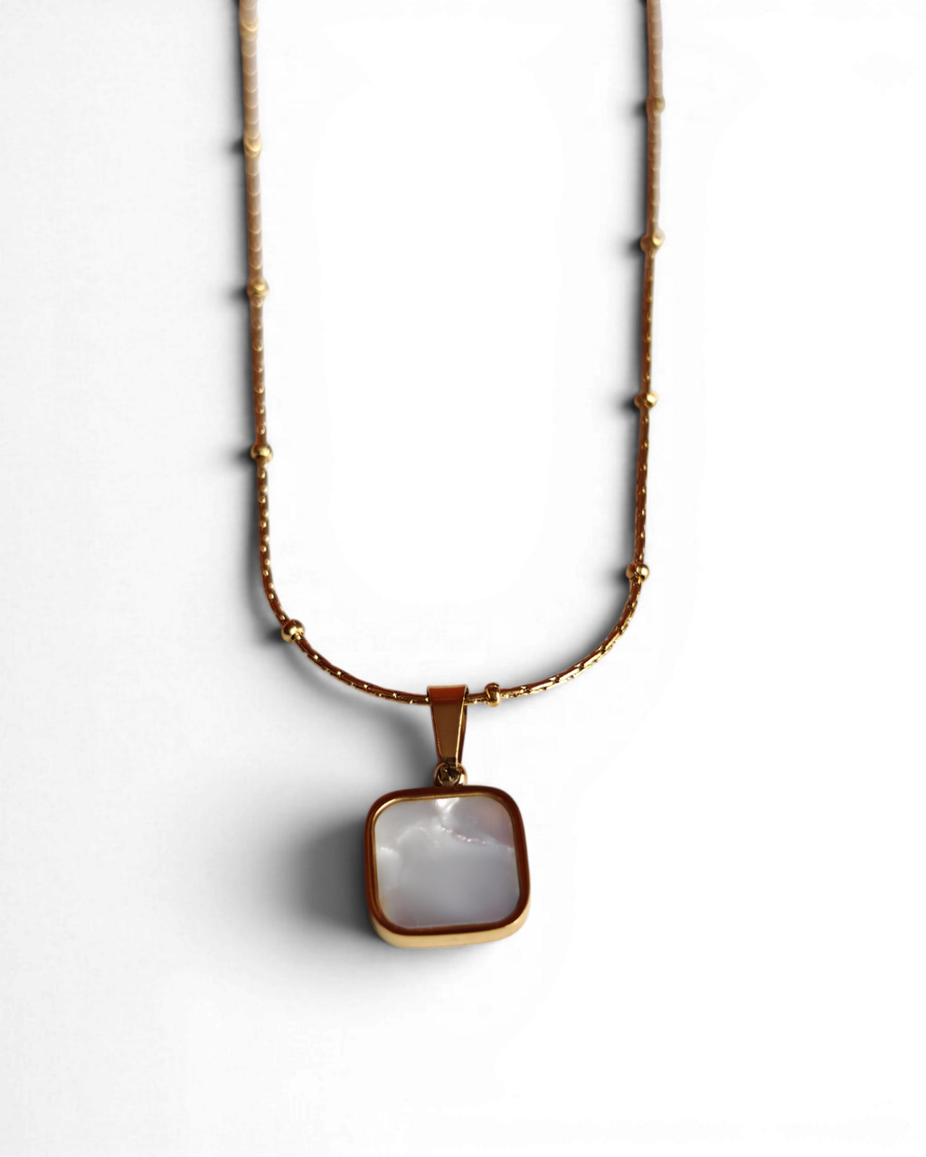 Collier "Pureté" en acier inoxydable
