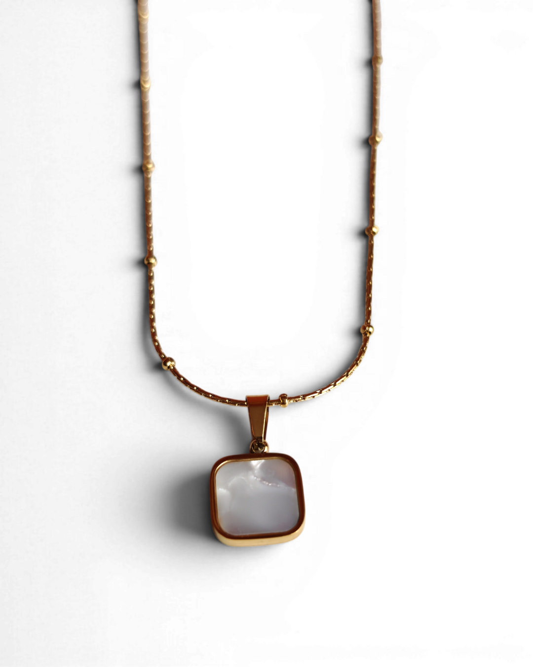 Collier "Pureté" en acier inoxydable