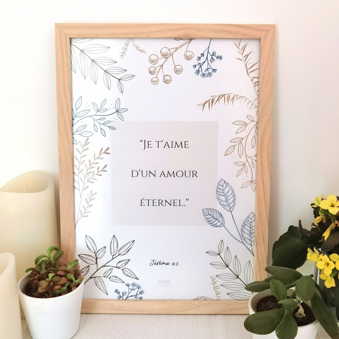 Amour — Je t’aime d’un amour éternel