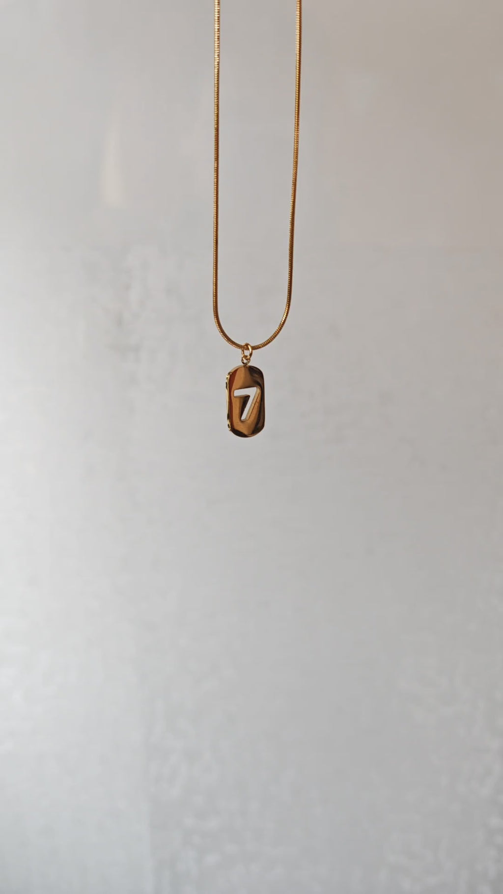 Collier "Perfection" en acier inoxydable