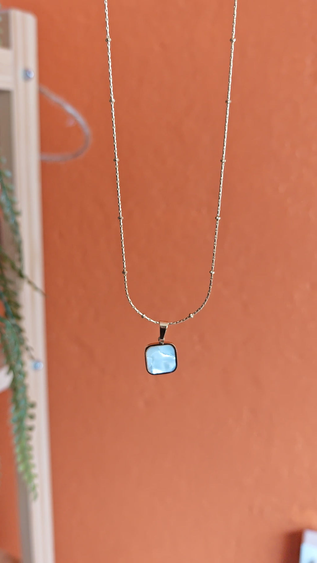 Collier "Pureté" en acier inoxydable
